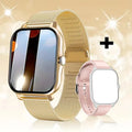 KESHUYOU New 1.83-inch Smartwatch Call Notifications Sleep Monitoring Activity Tracking Compatible with Android and iOS