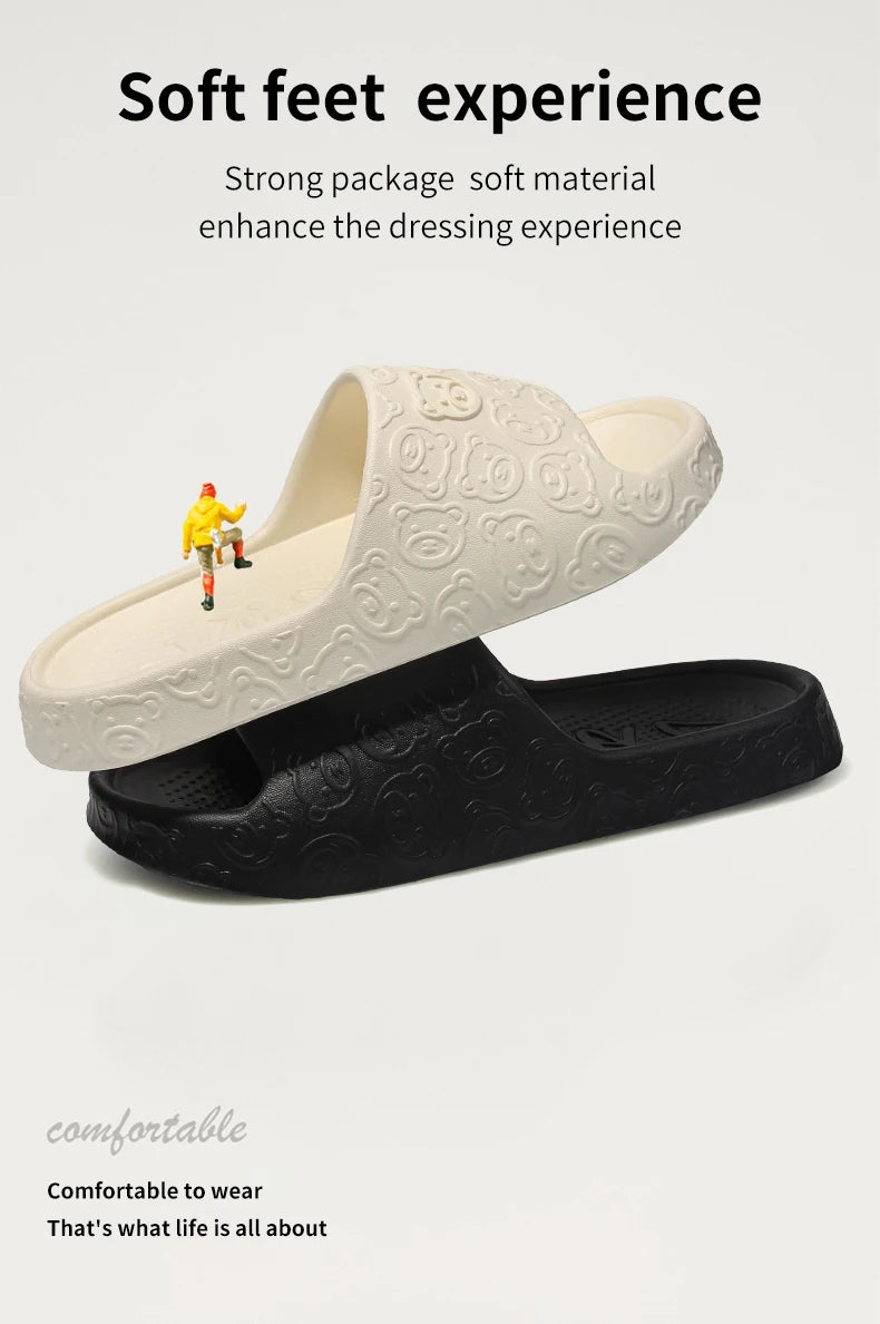 Non-slip Slippers Female Outer Wear 2026 New Bathroom Bathroom Indoor Home Sandals Female Summer Eva