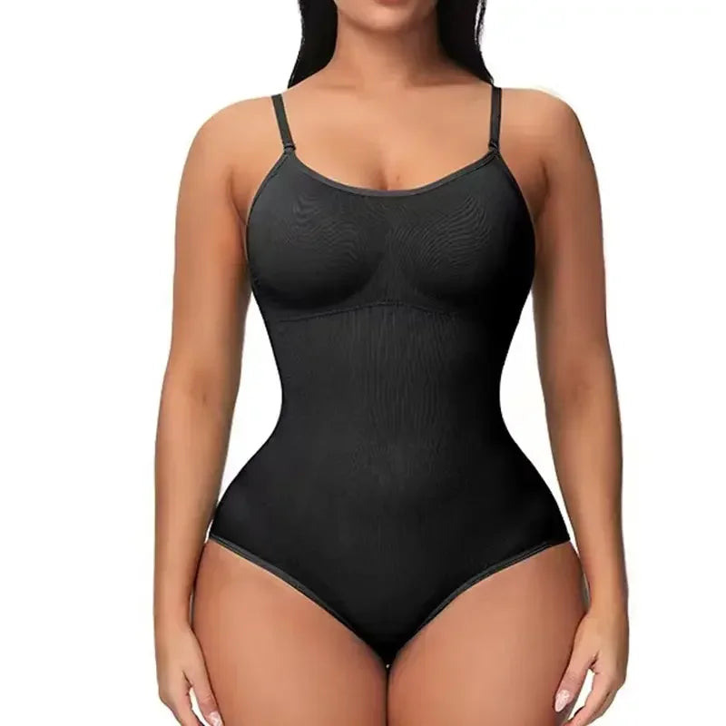 Women’s Seamless Shapewear Bodysuit – Scoop Neck, Stretch Fit