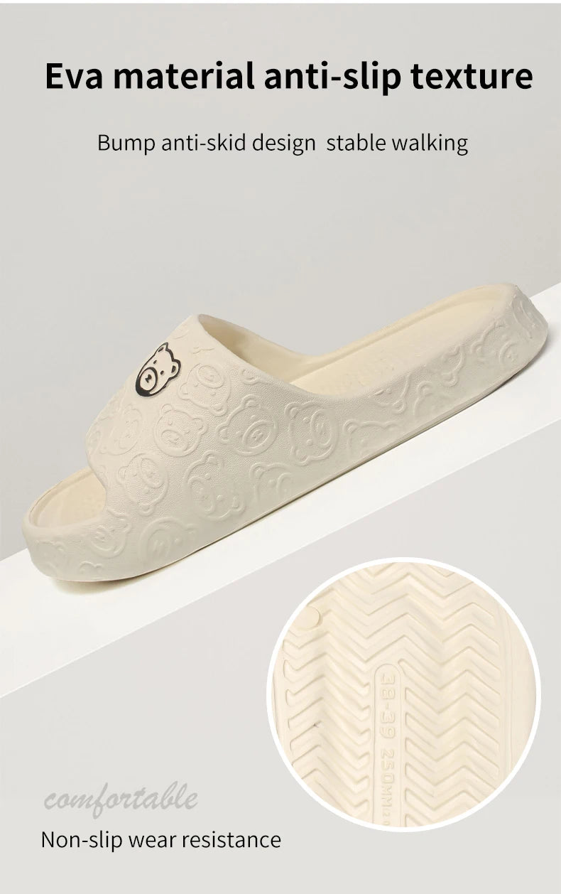 Non-slip Slippers Female Outer Wear 2026 New Bathroom Bathroom Indoor Home Sandals Female Summer Eva