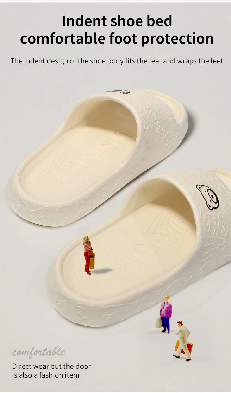 Non-slip Slippers Female Outer Wear 2026 New Bathroom Bathroom Indoor Home Sandals Female Summer Eva