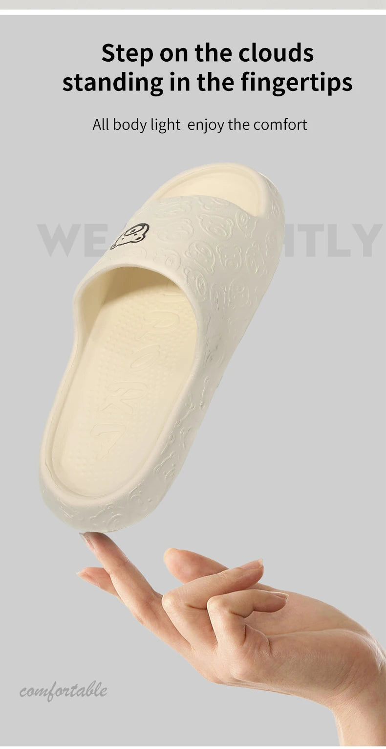 Non-slip Slippers Female Outer Wear 2026 New Bathroom Bathroom Indoor Home Sandals Female Summer Eva