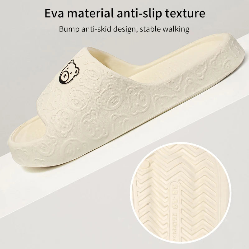 Non-slip Slippers Female Outer Wear 2026 New Bathroom Bathroom Indoor Home Sandals Female Summer Eva
