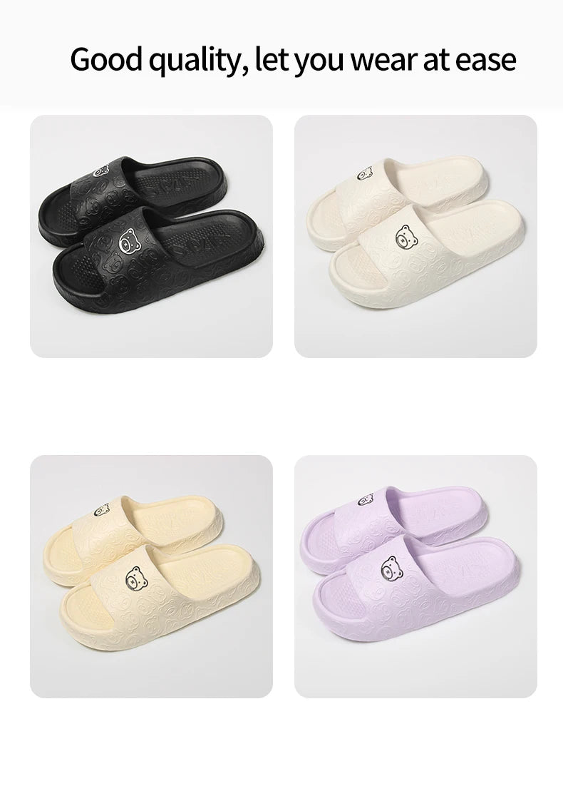 Non-slip Slippers Female Outer Wear 2026 New Bathroom Bathroom Indoor Home Sandals Female Summer Eva